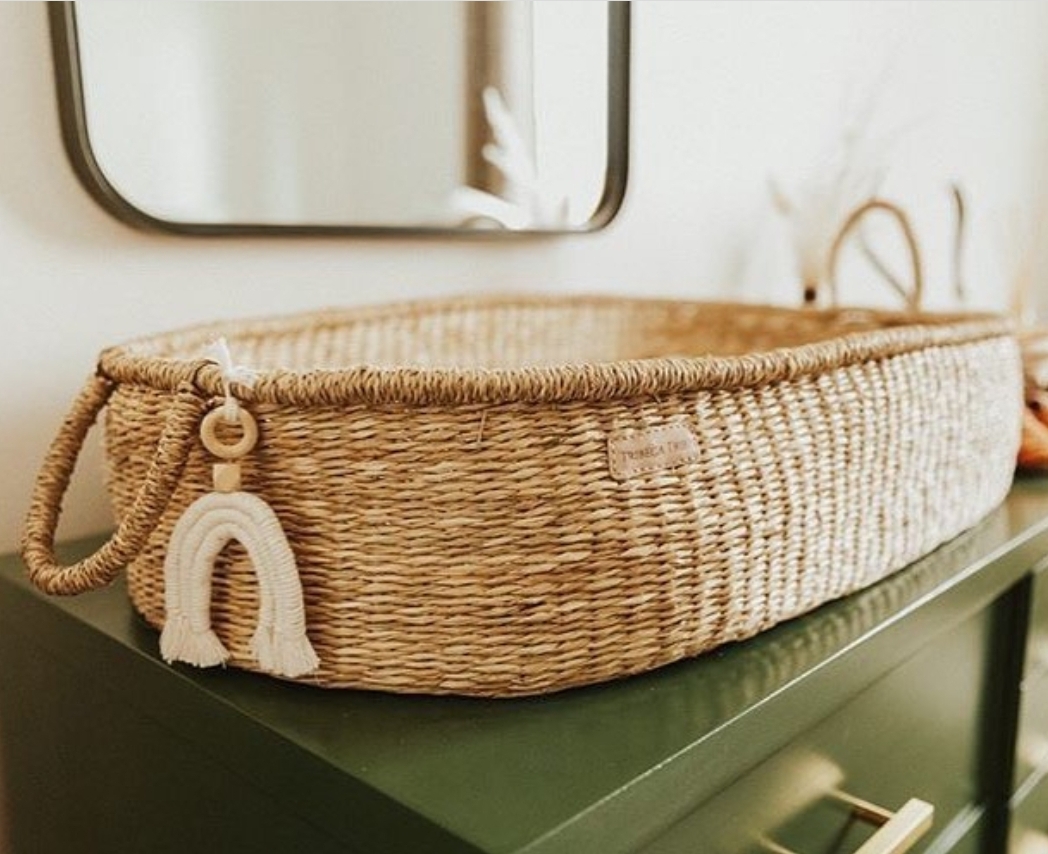 Baby Changing Baskets Elevate Nursery Decor With a Focus ...